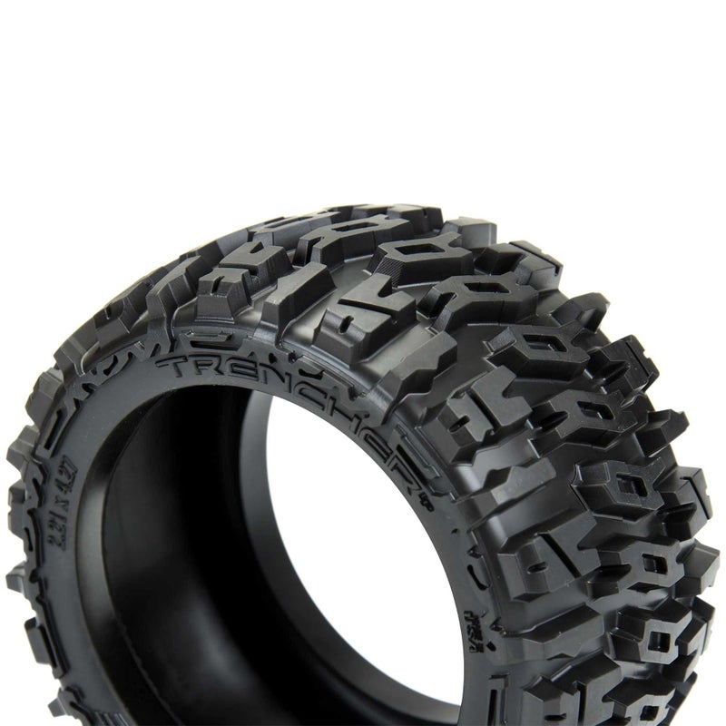 Pro-line Racing Trencher LP 2.8 MTD Raid Black 6x30 F/R PRO1015910 RC Tire - Image 4